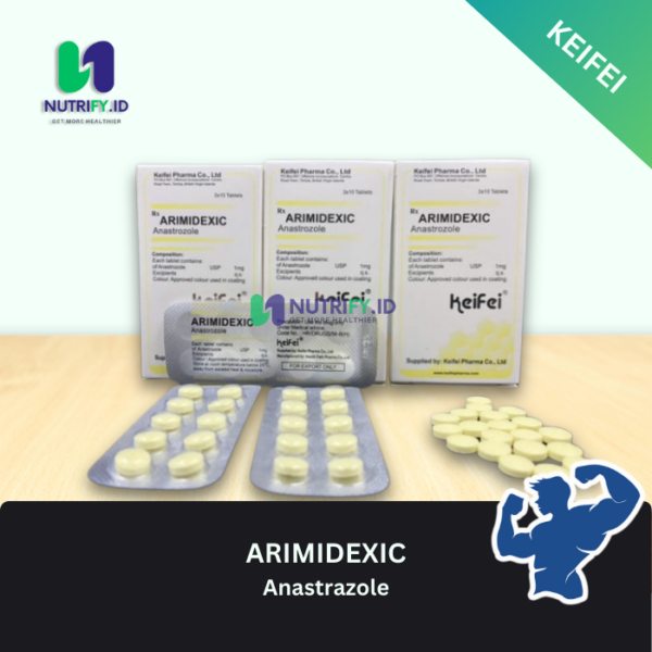 Arimidexic Anastrazole 1mg 30tabs Keifei